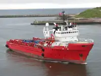 Kapal pasokan platform (PSV) kanggo didol