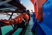 Kapal dredger kanggo didol