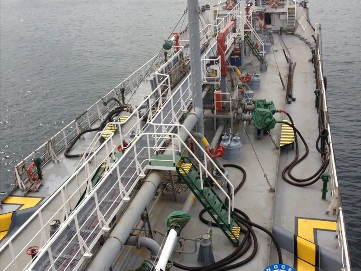Kapal tanker minyak/bahan kimia kanggo didol