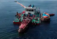 Kapal dredger kanggo didol
