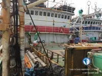 Kapal jigger cumi-cumi kanggo didol