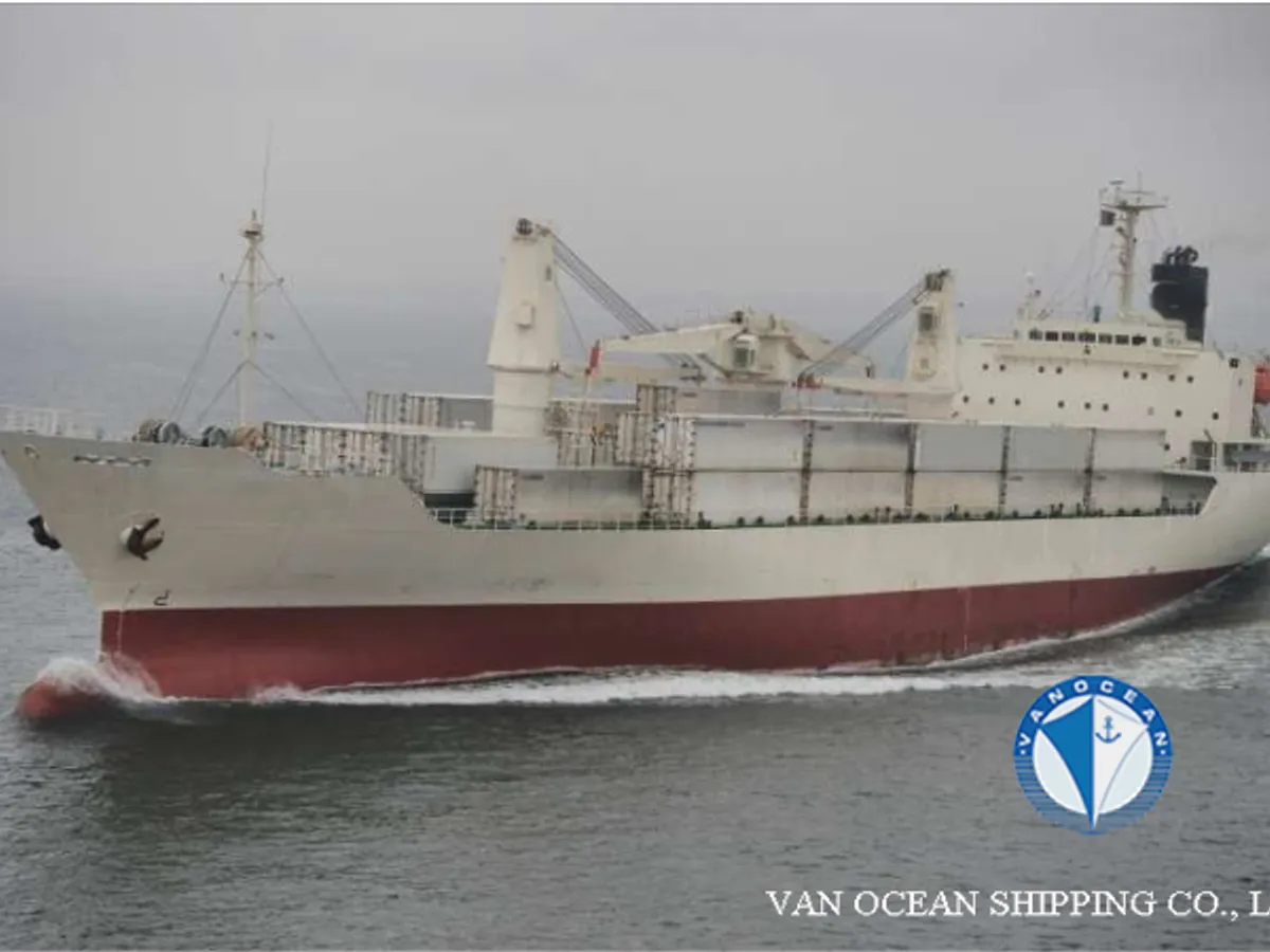 Kapal reefer kanggo didol