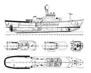 Kapal kontainer kanggo didol