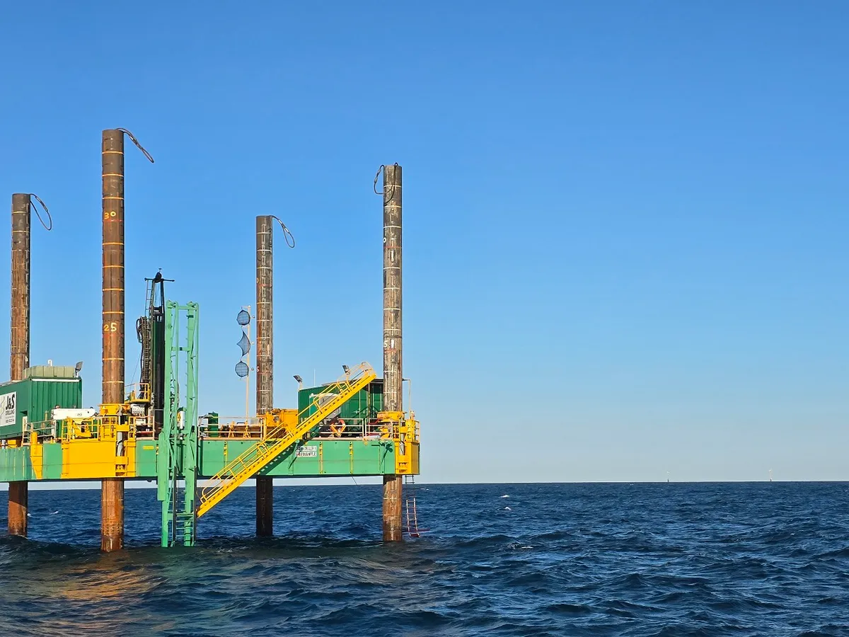 Rig pengeboran jack-up kanggo didol