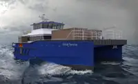 Kapal kontainer kanggo didol