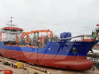 Kapal dredger kanggo didol