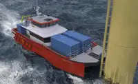 Kapal kontainer kanggo didol
