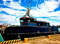 Kapal kontainer kanggo didol