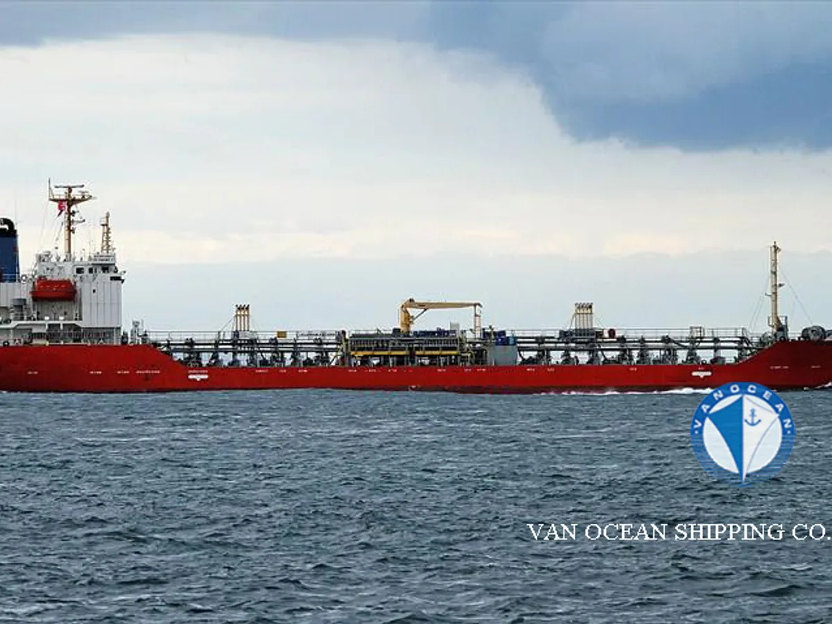 Kapal tanker minyak/bahan kimia kanggo didol