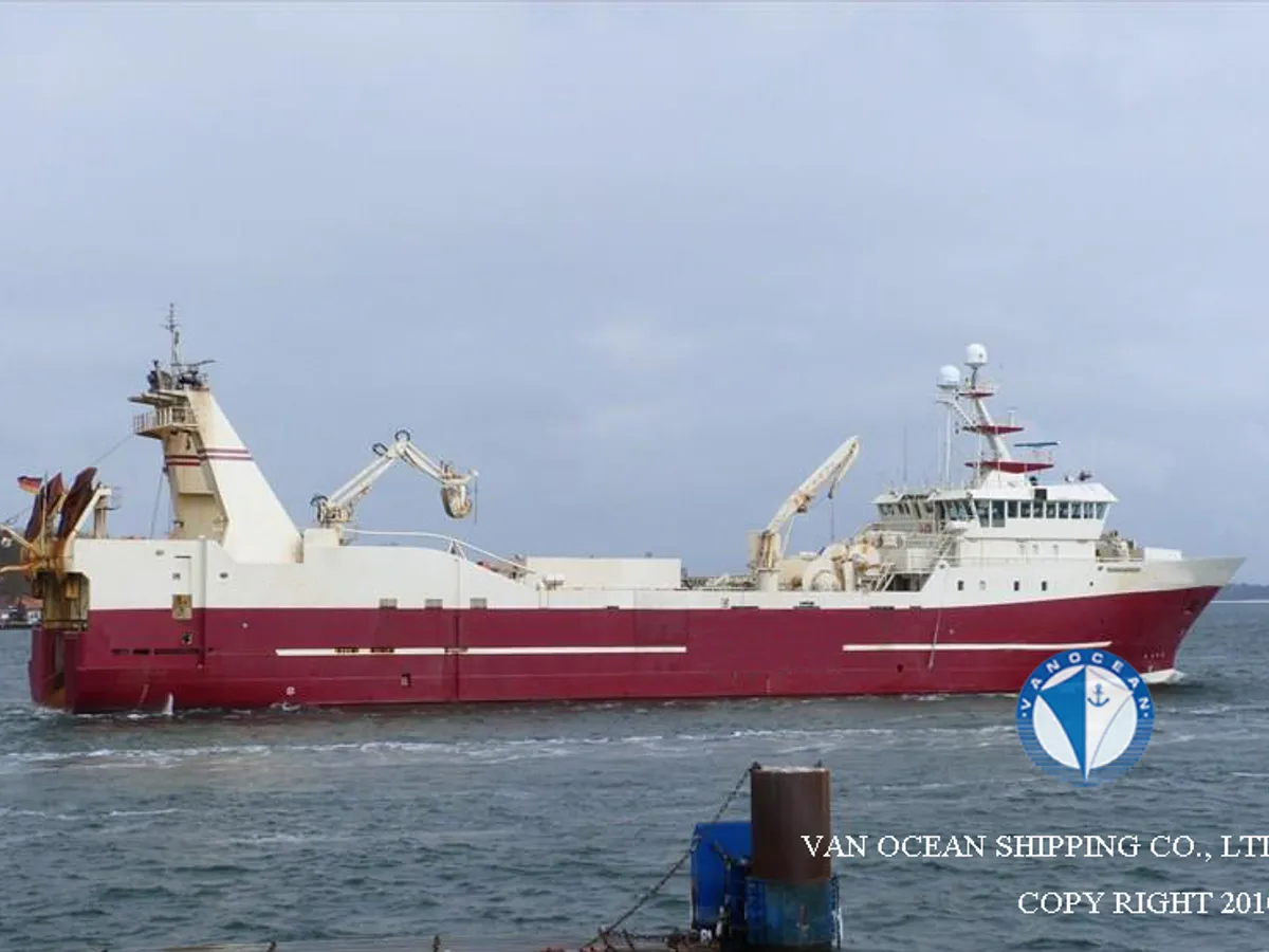 Kapal trawler kanggo didol