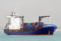 Kapal kontainer kanggo didol