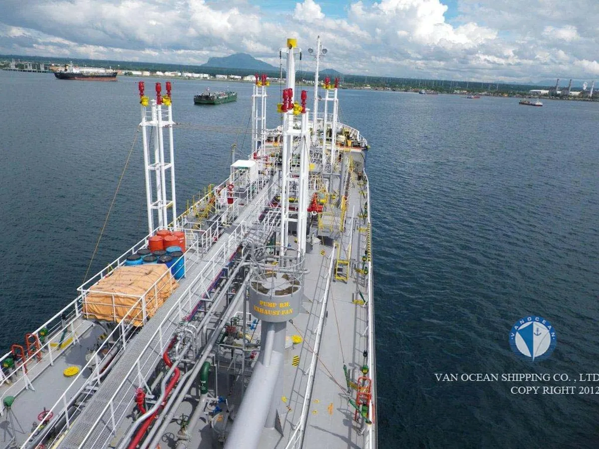 Kapal tanker minyak/bahan kimia kanggo didol