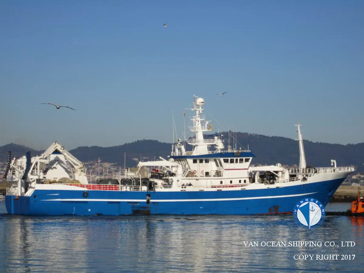 Kapal trawler kanggo didol