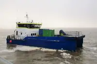 Wind farm service vessel kanggo didol