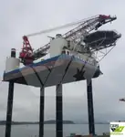 Rig pengeboran jack-up kanggo didol