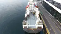 Kapal kontainer kanggo didol