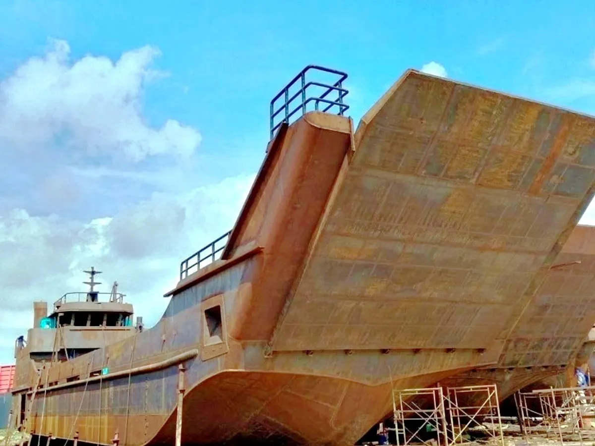 Kapal pendaratan, tangki kanggo didol