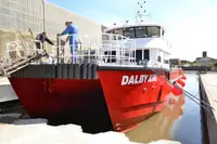Wind farm service vessel kanggo didol