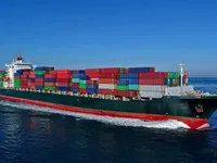 Kapal kontainer kanggo didol