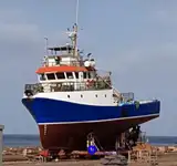 Kapal pancing nganglong kanggo didol
