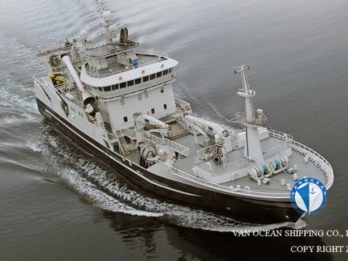 Kapal trawler kanggo didol