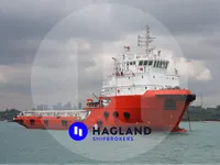 Kapal pasokan platform (PSV) kanggo didol