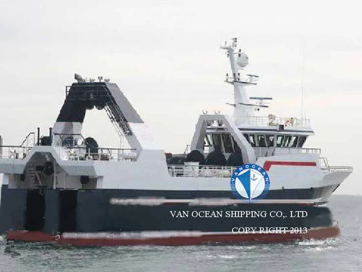 Kapal trawler kanggo didol