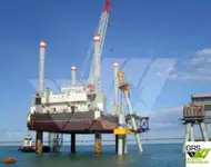 Rig pengeboran jack-up kanggo didol