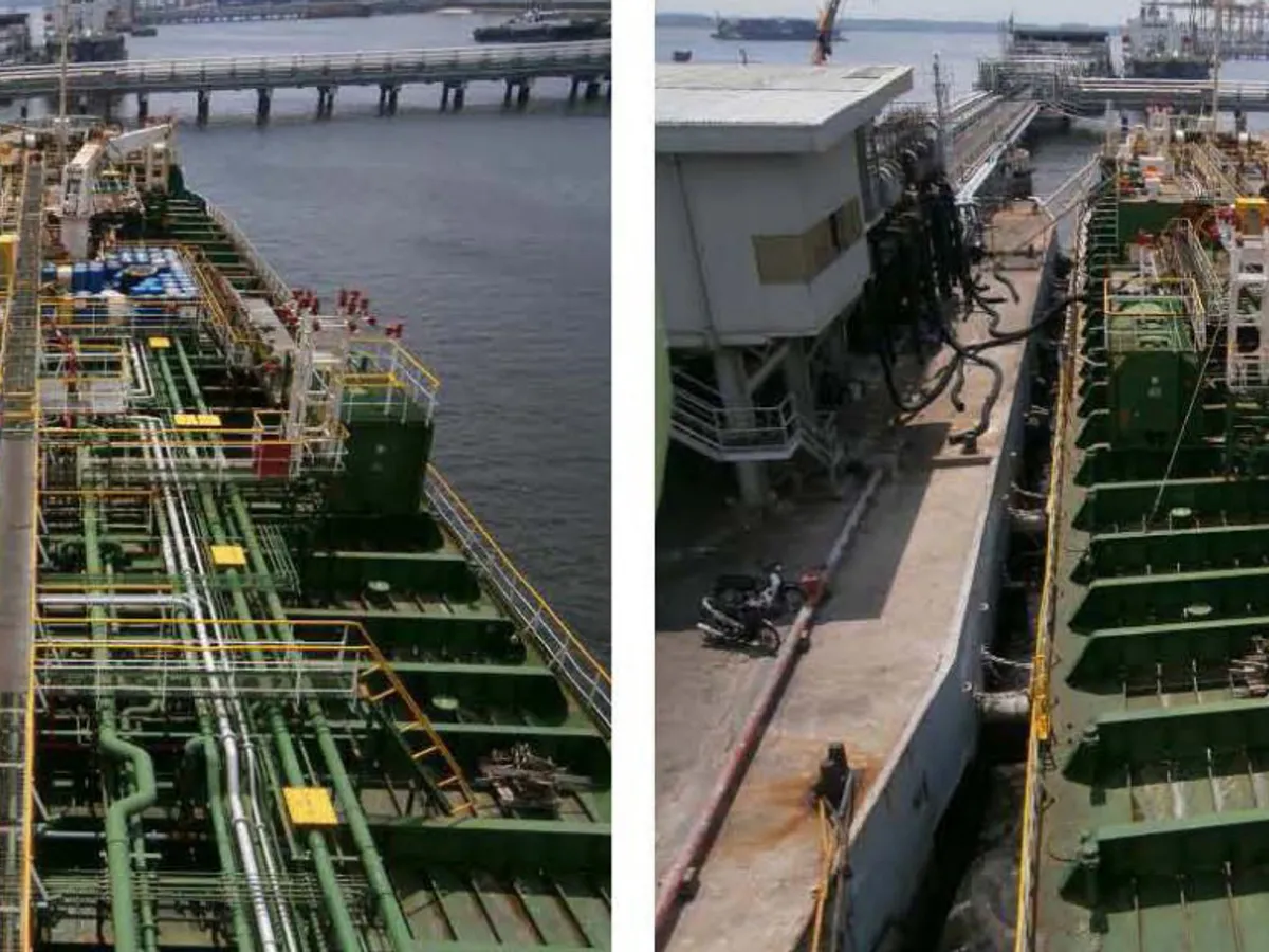 Kapal tanker minyak/bahan kimia kanggo didol