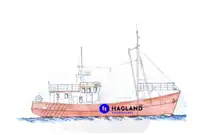 Kapal trawler berkas kanggo didol