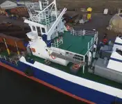 Kapal dredger kanggo didol