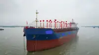 Kapal kontainer kanggo didol