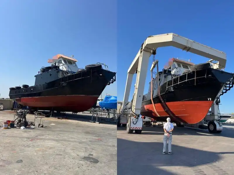 Kapal kerja kanggo didol