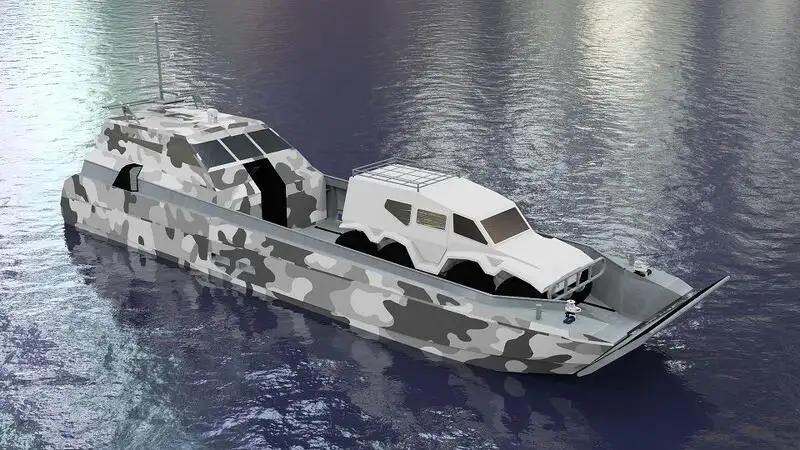 Kapal pendaratan, tangki kanggo didol