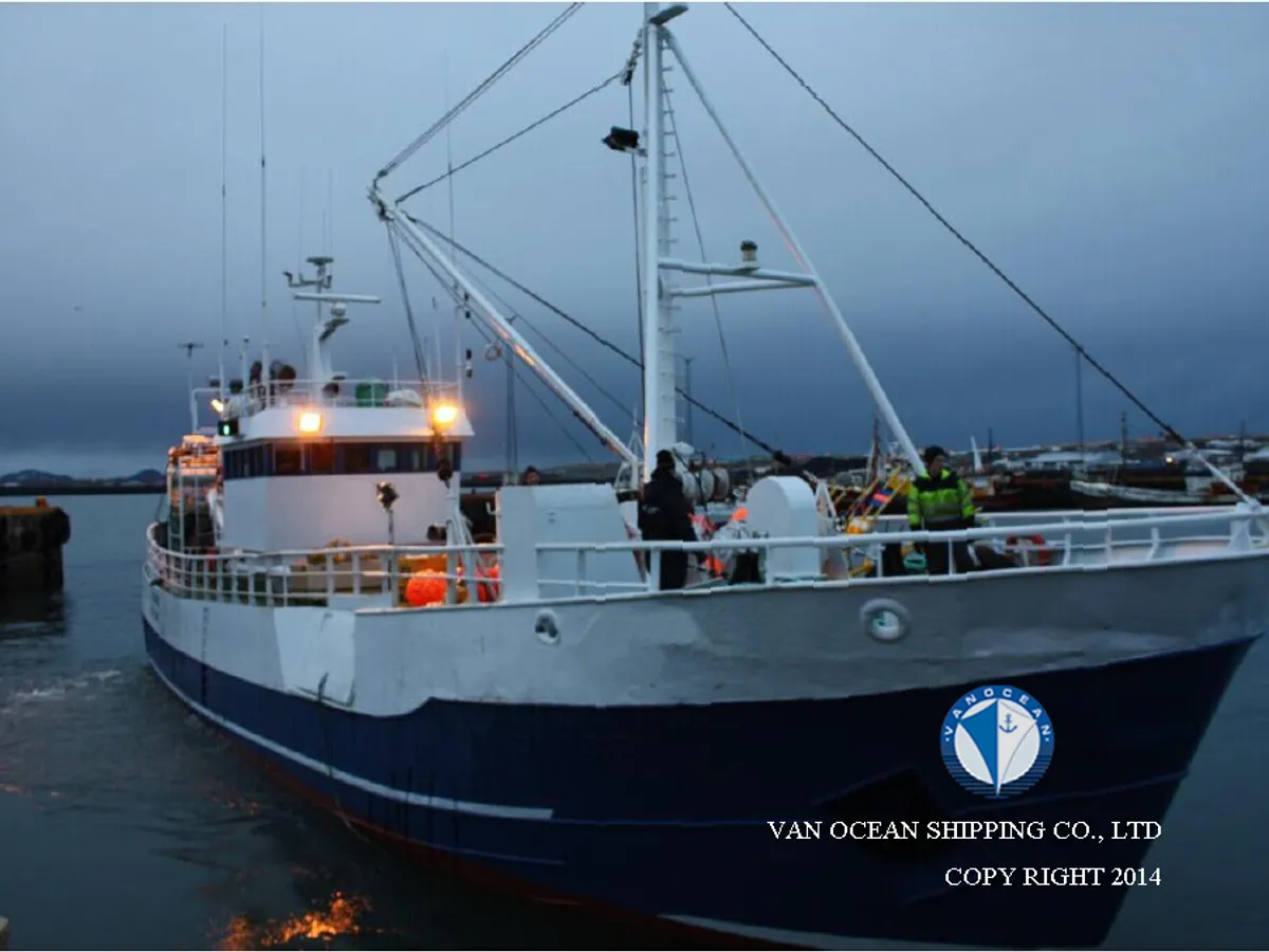 Kapal trawler kanggo didol