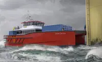 Kapal kontainer kanggo didol