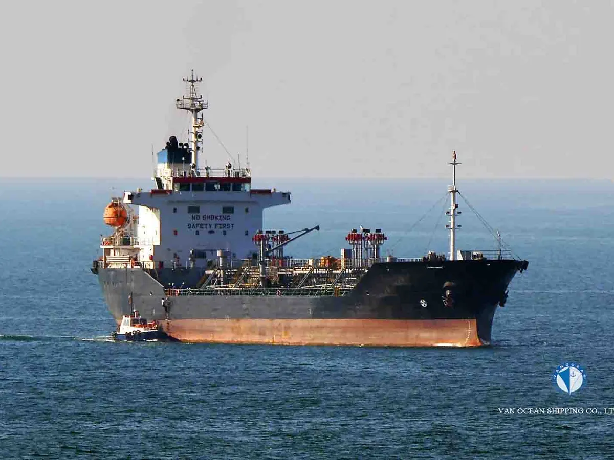 Kapal tanker minyak/bahan kimia kanggo didol