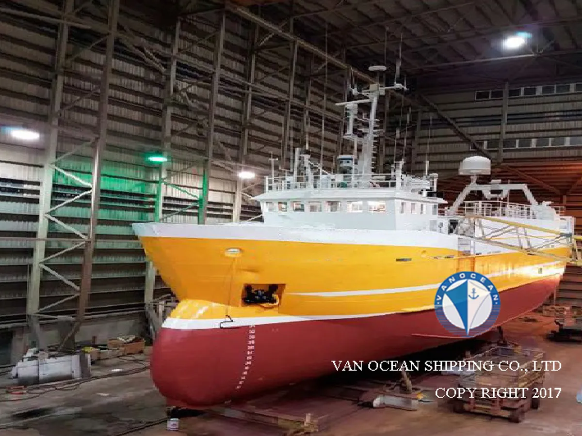 Kapal trawler kanggo didol