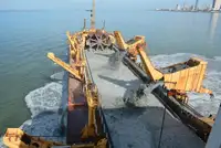 Kapal dredger kanggo didol