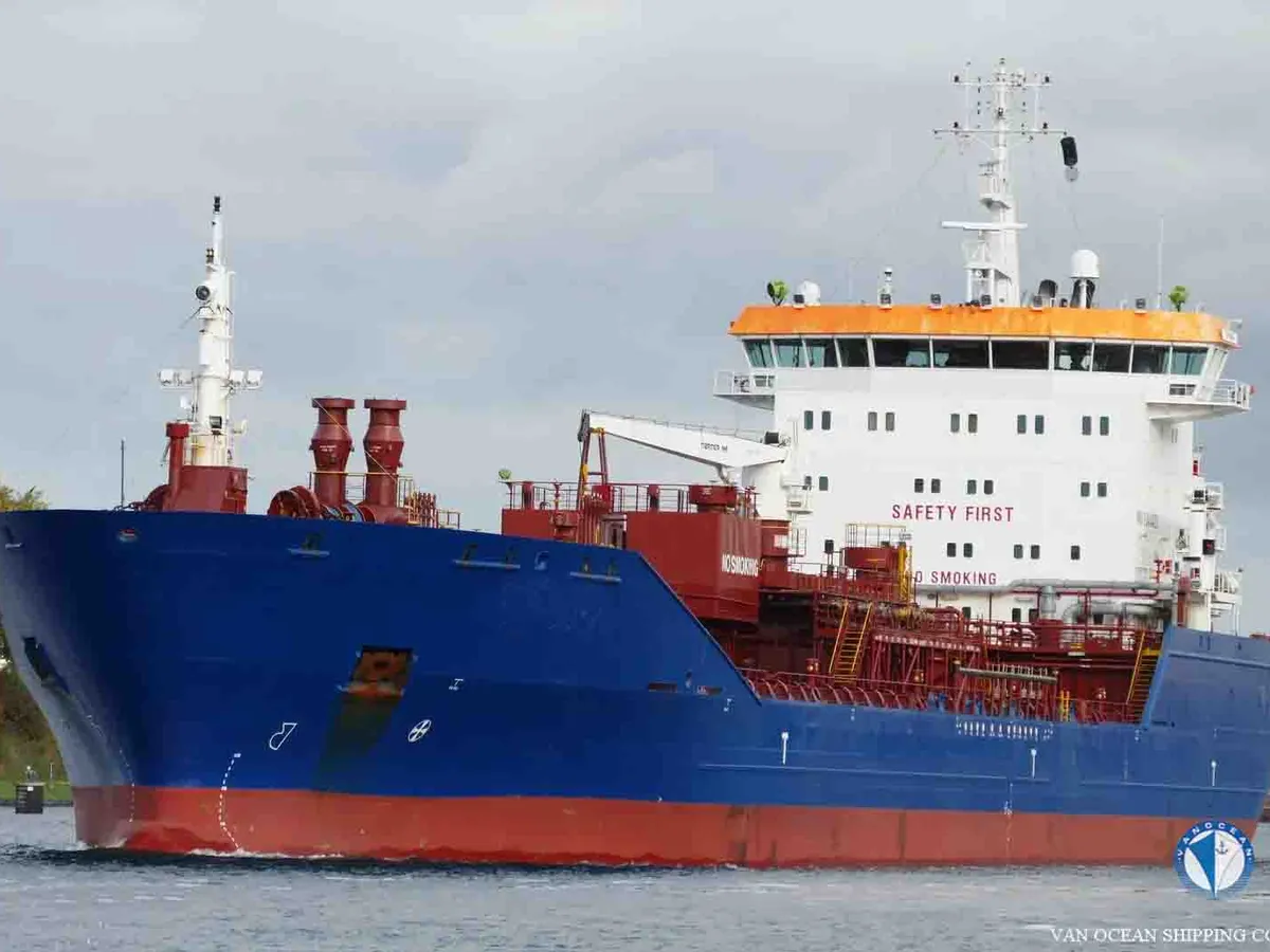Kapal tanker minyak/bahan kimia kanggo didol