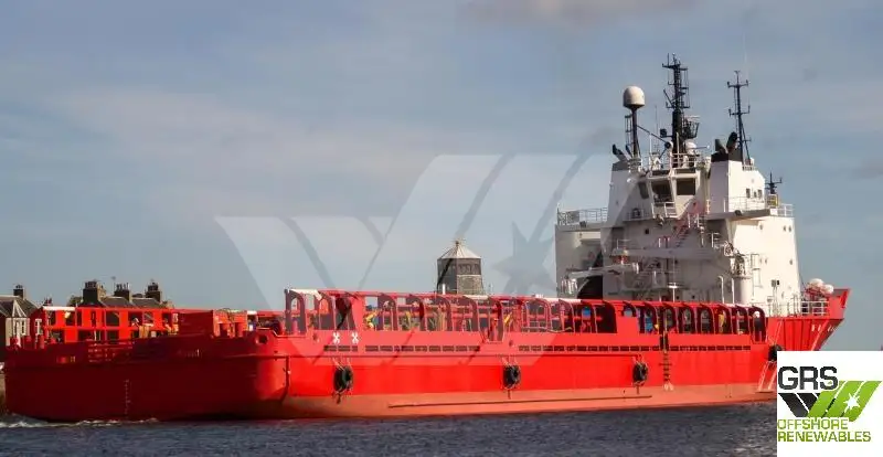 Kapal pasokan platform (PSV) kanggo didol