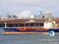 Kapal tanker minyak/bahan kimia kanggo didol
