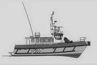 Kapal survey kanggo didol