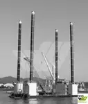 Rig pengeboran jack-up kanggo didol