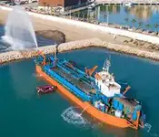 Kapal dredger kanggo didol