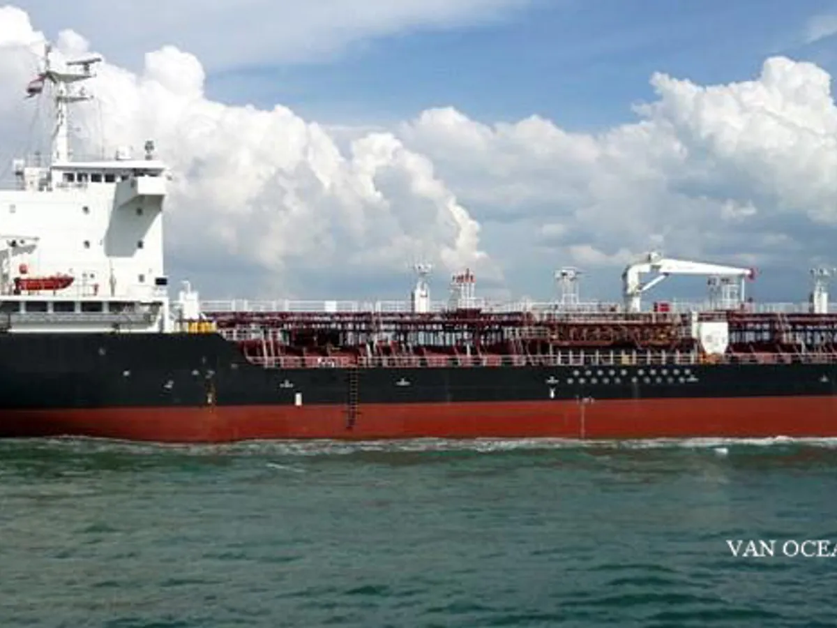 Kapal tanker minyak/bahan kimia kanggo didol