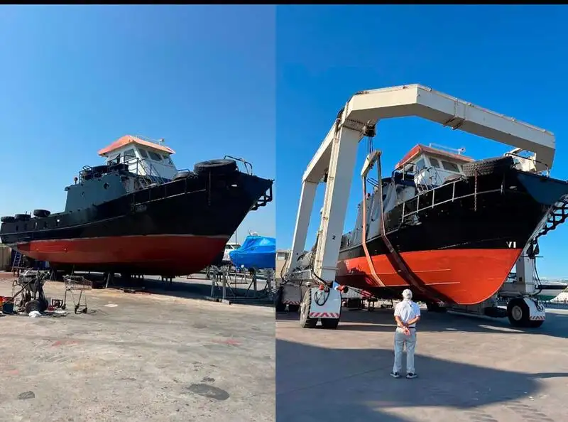 Kapal kerja kanggo didol