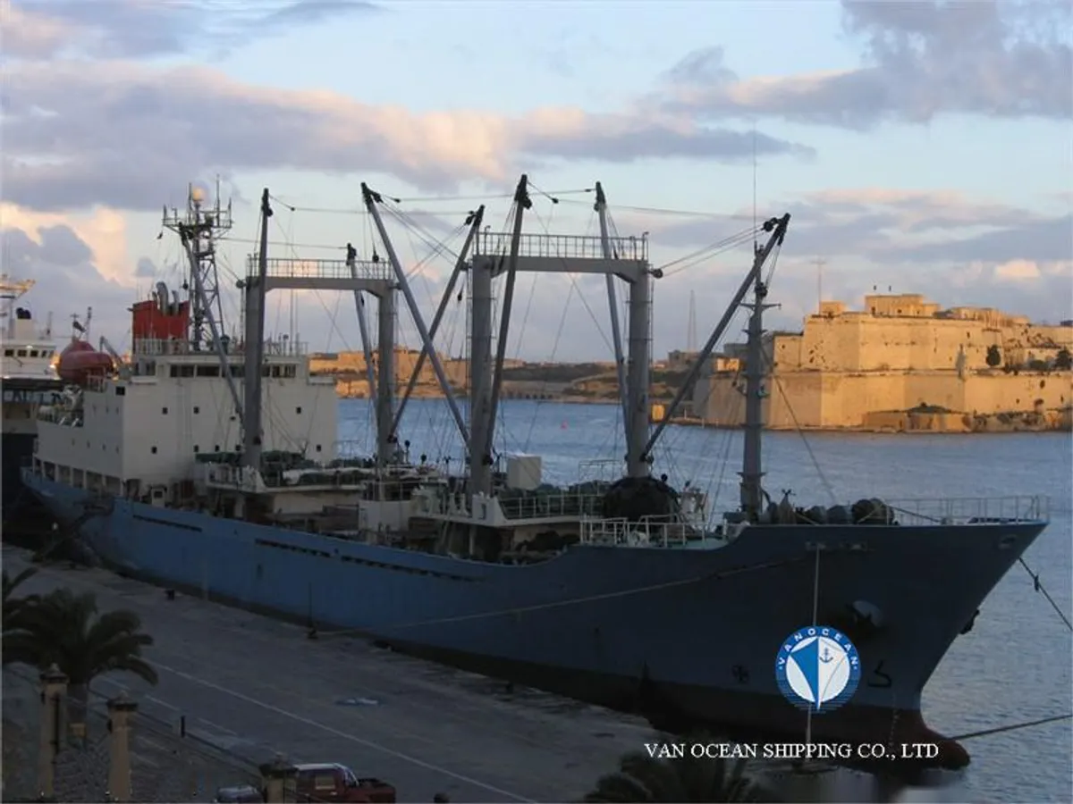 Kapal reefer kanggo didol