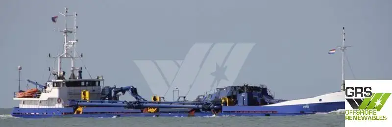 Kapal dredger kanggo didol