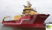 Kapal pasokan platform (PSV) kanggo didol